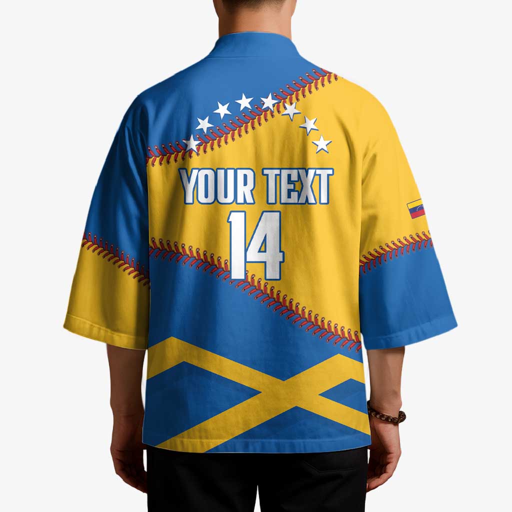 Baseball Venezuela 2026 Custom Kimono 1st Champions Proud Blue Version