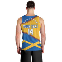 Baseball Venezuela 2026 Custom Men Tank Top 1st Champions Proud Blue Version