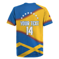 Baseball Venezuela 2026 Custom Rugby Jersey 1st Champions Proud Blue Version