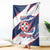 Custom Dominican Republic Football Blanket Los Quisqueyanos Crack Style