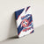 Custom Dominican Republic Football Canvas Wall Art Los Quisqueyanos Crack Style