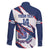 Custom Dominican Republic Football Family Matching Off Shoulder Short Dress and Hawaiian Shirt Los Quisqueyanos Crack Style
