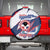 Custom Dominican Republic Football Spare Tire Cover Los Quisqueyanos Crack Style