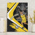 Custom Antigua and Barbuda Football Canvas Wall Art Go Benna Boys Sporty Deer Mascot