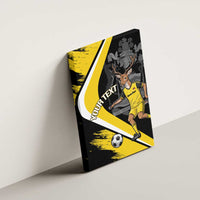 Custom Antigua and Barbuda Football Canvas Wall Art Go Benna Boys Sporty Deer Mascot