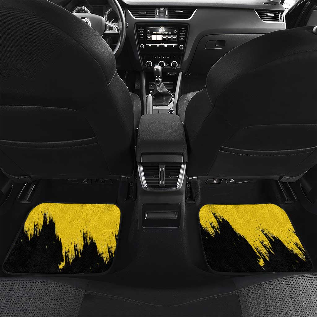 Custom Antigua and Barbuda Football Car Mats Go Benna Boys Sporty Deer Mascot