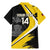 Custom Antigua and Barbuda Football Family Matching Mermaid Dress and Hawaiian Shirt Go Benna Boys Sporty Deer Mascot