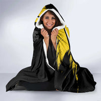 Custom Antigua and Barbuda Football Hooded Blanket Go Benna Boys Sporty Deer Mascot