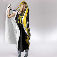 Custom Antigua and Barbuda Football Hooded Blanket Go Benna Boys Sporty Deer Mascot