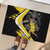 Custom Antigua and Barbuda Football Rubber Doormat Go Benna Boys Sporty Deer Mascot