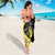 Custom Antigua and Barbuda Football Sarong Go Benna Boys Sporty Deer Mascot