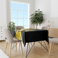 Custom Antigua and Barbuda Football Tablecloth Go Benna Boys Sporty Deer Mascot