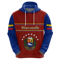 Personalised Venezuela Hoodie Coat Of Arms Style 2023 - Wonder Print Shop