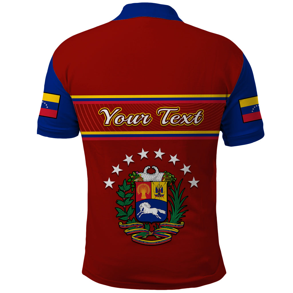 Personalised Venezuela Polo Shirt Coat Of Arms Style 2023 - Wonder Print Shop
