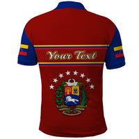 Personalised Venezuela Polo Shirt Coat Of Arms Style 2023 - Wonder Print Shop