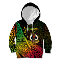 Polynesian Pride Vanuatu Kid Hoodie Proud To Be A Ni-Van - Wonder Print Shop