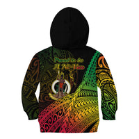 Polynesian Pride Vanuatu Kid Hoodie Proud To Be A Ni-Van - Wonder Print Shop
