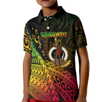 Polynesian Pride Vanuatu Kid Polo Shirt Proud To Be A Ni-Van - Wonder Print Shop