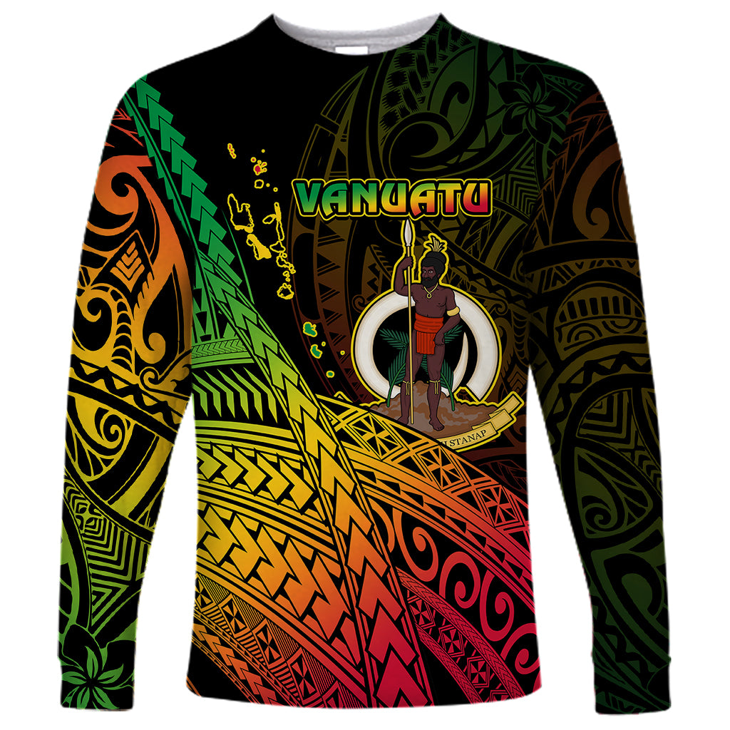 Polynesian Pride Vanuatu Long Sleeve Shirt Proud To Be A Ni-Van - Wonder Print Shop