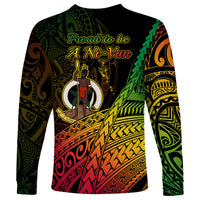 Polynesian Pride Vanuatu Long Sleeve Shirt Proud To Be A Ni-Van - Wonder Print Shop