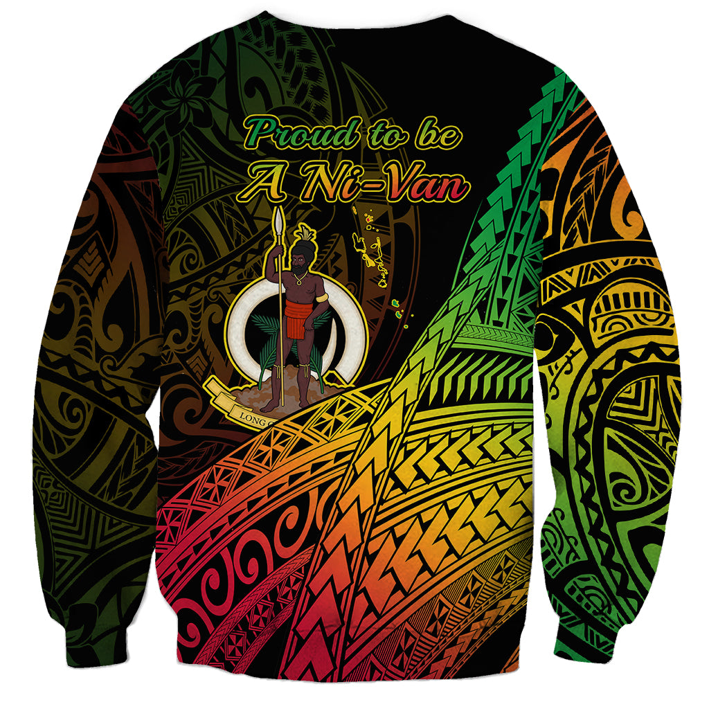 Polynesian Pride Vanuatu Sweatshirt Proud To Be A Ni-Van - Wonder Print Shop