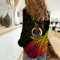 Personalised Vanuatu Women Casual Shirt Proud To Be A Ni-Van - Wonder Print Shop