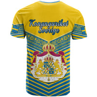 Sweden T Shirt Swedish Independence Day Scandinavia Pattern - Wonder Print Shop