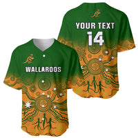 Personalised Australia Rugby Baseball Jersey Go Wallaroos Pacific Indigenous Version 2023 - Wonder Print Shop