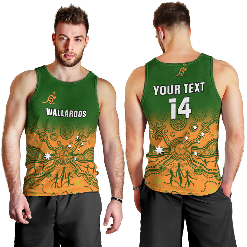 personalised-australia-rugby-men-tank-top-go-wallaroos-pacific-indigenous-version-2023