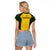Australia Rugby Raglan Cropped T Shirt Go Wallaroos Pacific Simple Version 2023 - Wonder Print Shop