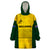 Australia Rugby Wearable Blanket Hoodie Go Wallaroos Pacific Simple Version 2023 - Wonder Print Shop