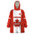 Personalised Canada Rugby Wearable Blanket Hoodie Go Canucks Maple Leaf Pacific  2023 - Wonder Print Shop