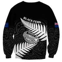 Aotearoa Rugby Sweatshirt Go Black Fern Pacific NZ Maori 2023 - Wonder Print Shop
