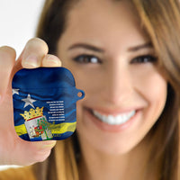 Curacao Flag Day AirPods Case Felis Dia di Himno i Bandera