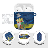 Curacao Flag Day AirPods Case Felis Dia di Himno i Bandera
