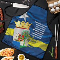 Curacao Flag Day Apron Felis Dia di Himno i Bandera