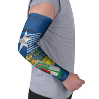 Personalized Curacao Flag Day Arm Sleeves Felis Dia di Himno i Bandera