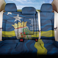 Curacao Flag Day Back Car Seat Cover Felis Dia di Himno i Bandera