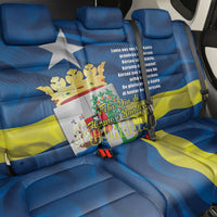 Curacao Flag Day Back Car Seat Cover Felis Dia di Himno i Bandera