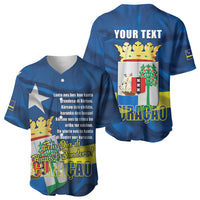 Personalized Curacao Flag Day Baseball Jersey Felis Dia di Himno i Bandera