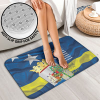 Curacao Flag Day Bathroom Set Felis Dia di Himno i Bandera