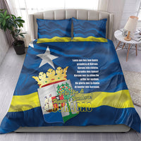 Curacao Flag Day Bedding Set Felis Dia di Himno i Bandera
