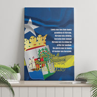Curacao Flag Day Canvas Wall Art Felis Dia di Himno i Bandera