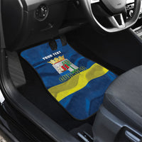 Personalized Curacao Flag Day Car Mats Felis Dia di Himno i Bandera