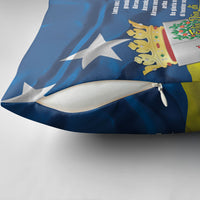 Curacao Flag Day Pillow Cover Felis Dia di Himno i Bandera