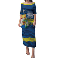 Personalized Curacao Flag Day Puletasi Felis Dia di Himno i Bandera