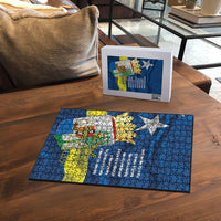 Curacao Flag Day Puzzle Felis Dia di Himno i Bandera