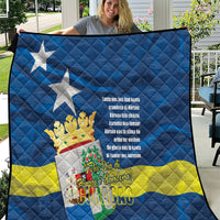 Curacao Flag Day Quilt Felis Dia di Himno i Bandera