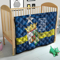 Curacao Flag Day Quilt Felis Dia di Himno i Bandera