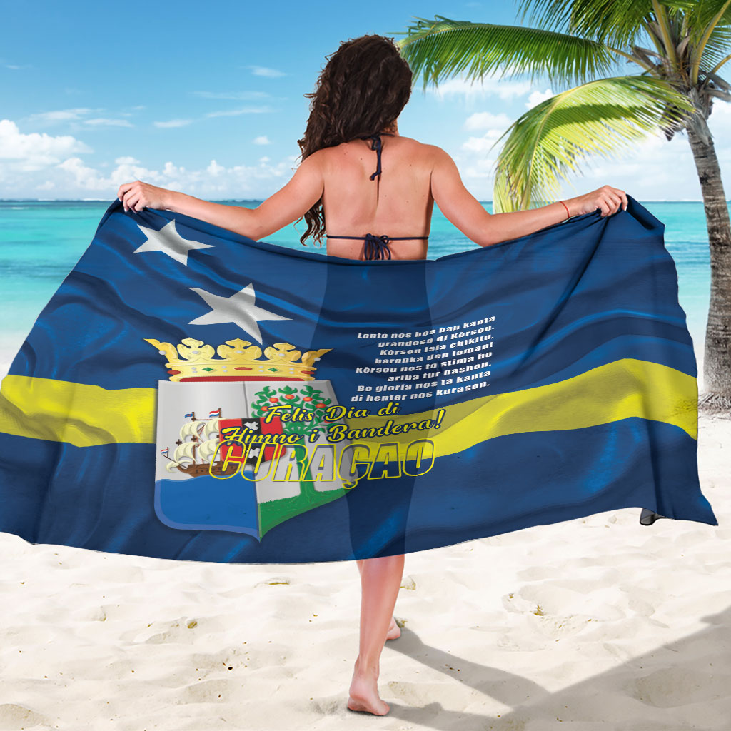 Curacao Flag Day Sarong Felis Dia di Himno i Bandera